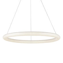  PD80332-WH - Cumulus Minor 32-in White LED Pendant